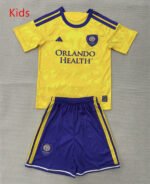 2026-2027 Ordoland city Away Yellow kids/youth  Soccer uniform