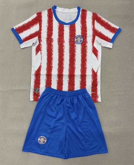 2026-2027 Paraguay Home Red&White Soccer Jersey uniform