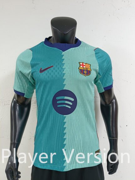 Player version 26-27 Barcelona Away Blue Soccer Jersey AAA