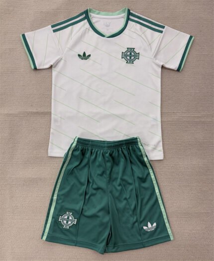 2026-2027 Northern Ireland Away White Soccer Uniform