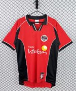 1998-99 Retro Version Frankfurt Home Red Soccer Jersey AAA