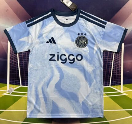 2026-27 Ajax 2nd Away Light Blue Soccer Jersey AAA