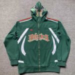 2026 Mexico Green  Soccer Jacket With Hat