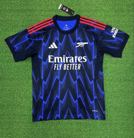 2025-26 Arsenal Away Blue Soccer Jersey AAA