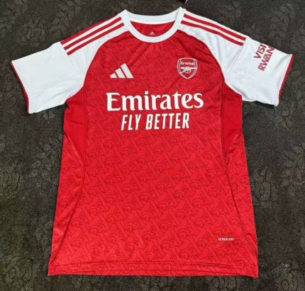 2025-26 Arsenal Home Red Soccer Jersey AAA