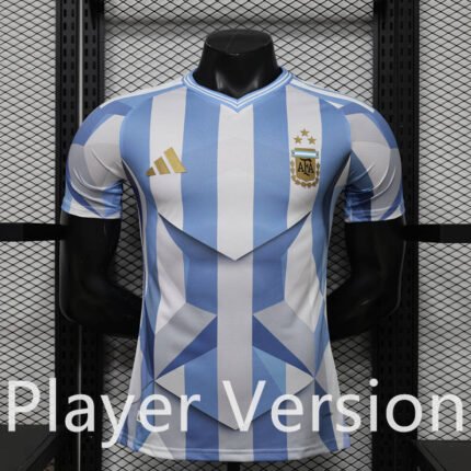 Player version 2026-2027 Argentina Blue Soccer Jersey AAA