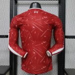 Player Version 2026-27 Liverpool Home Red Long-sleeved  Soccer Jersey AAA - Image 2