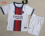 2026-2027  Paris Away White kids/youth  Soccer uniform