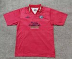 Retro version 02-03 Deportivo Alavés Home Red Soccer Jersey AAA