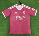 2026-27 Real Madrid 2nd Away Red Soccer Jersey AAA