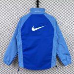Retro version 98-99 Napoli Blue Windbreaker  Soccer Jacket - Image 2
