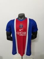 2 Stars Player version 2026-27  Paris Saint-Germain Home  Red Blue Soccer Jersey AAA