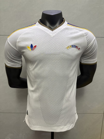 Player version 2026-2027  Venezuela Away White Soccer Jersey AAA