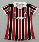 2026-27 São Paulo Home Black Red Women Soccer Jersey AAA