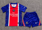 2026-2027  Paris Home Blue kids/youth  Soccer uniform