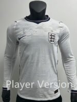 Player Version 2026-2027 England Home White Long sleeves Soccer Jersey AAA