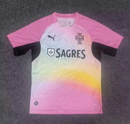 2026-2027 Portugal Pink Soccer Jersey AAA