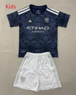 2026-2027 New York City Home Royal Blue kids/youth  Soccer uniform