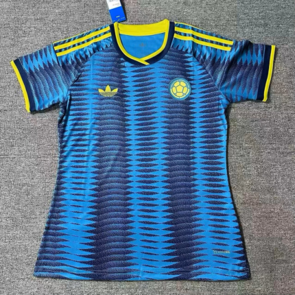 2026-27  Colombia Away Blue Women Soccer Jersey AAA
