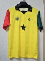 26-27 Ghana Yellow Soccer Jersey AAA
