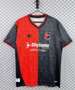 2026-2027 Newell's Old Boys  Home Black Red Soccer Jersey AAA