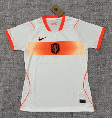 2026-27 Netherlands Away White Women Soccer Jersey AAA