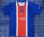 2026-2027 Paris Home Blue Red Soccer Jersey AAA
