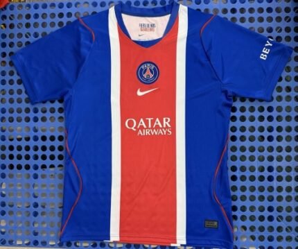 2026-2027 Paris Home Blue Red Soccer Jersey AAA