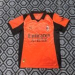 （S-4XL）2026-2027 AC Milan orange Soccer Jersey AAA