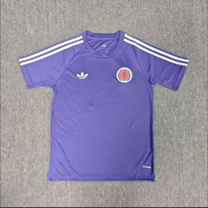 2026-2027  Scotland Purple Soccer T-shirt