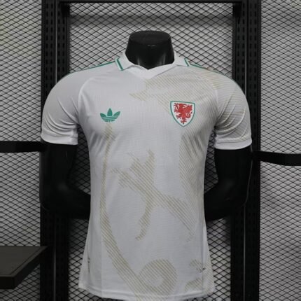 Player Version 2026-2027 Wales Away White Soccer Jersey AAA