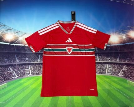2026-2027  Wales Home Red  Soccer Jersey AAA