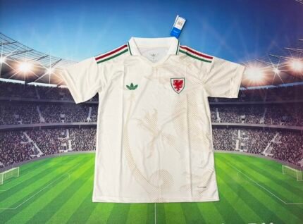 2026-2027  Wales Away White Soccer Jersey AAA