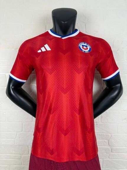Player Version 2026-2027 Chile  Home Red Soccer Jersey AAA