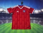 (S-4XL)26-27 Chile Home Red Soccer Jersey AAA