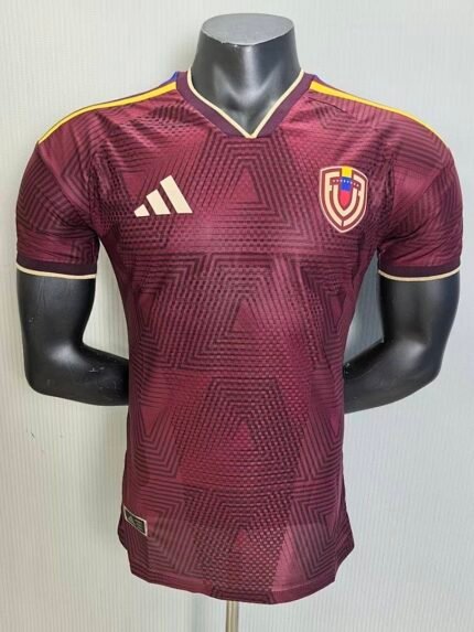 Player version 2026-2027  Venezuela Home Red Soccer Jersey AAA