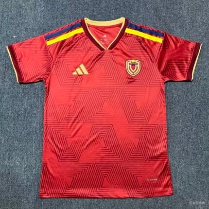 (S-4XL)2026-27 Venezuela Home Red Soccer Jersey AAA