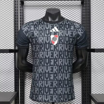 Player version 2026-27 River Plate Black Soccer Jersey AAA