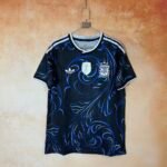 (s-4xl)2026-2027 Argentina Away Blue Black Soccer Jersey AAA