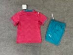 2026-2027 Portugal Home Red Long Sleeve Kids/Youth Soccer Uniform - Image 2