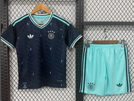 2026-2027 Germany Away Blue Kids/Youth Soccer Uniform
