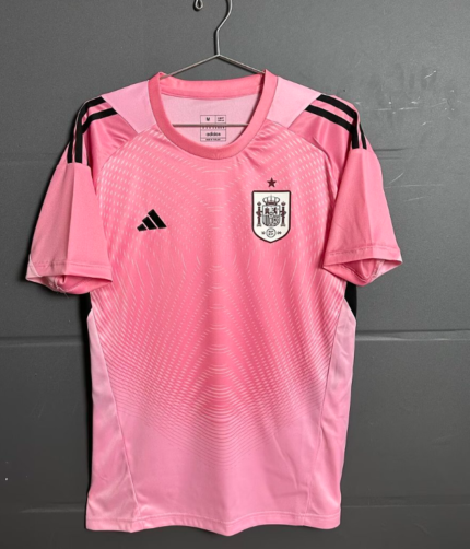2026-2027 Spain Goalkeeper Pink Soccer Jersey AAA