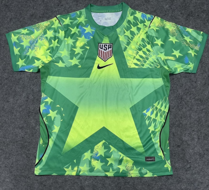 2026-27 USA Goalkeeper  Green Soccer Jersey AAA
