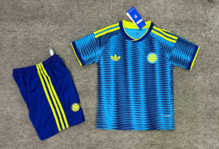 2026-2027 Colombia Away Blue Kids/Youth Soccer Uniform