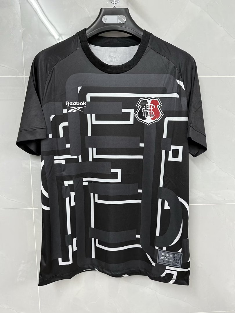 IMG_1564 2026-2027 Santa Cruz Black Soccer Jersey AAA - Image 1