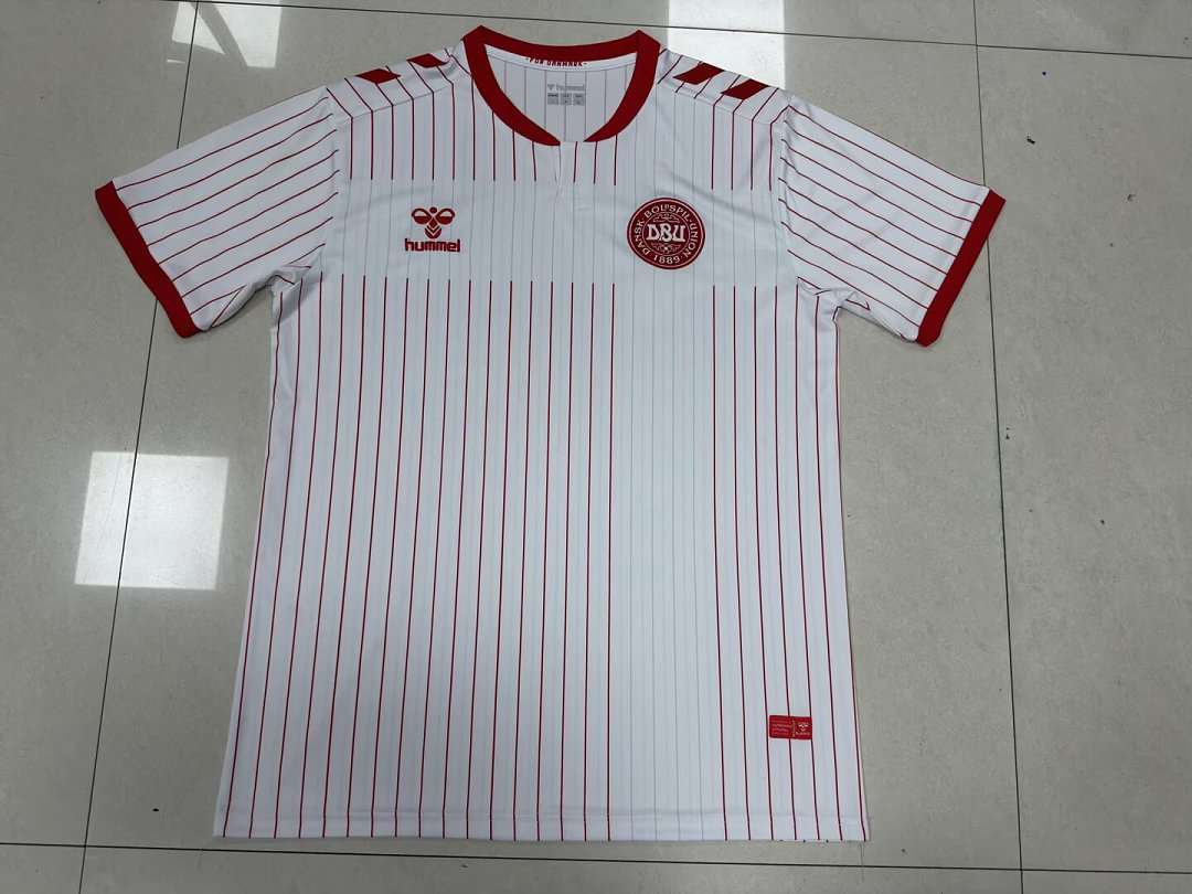 IMG_1573 2026-2027 Denmark Away White Soccer Jersey AAA - Image 1