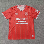 (S-4XL) 26-27 Rangers 2nd Away Red Soccer Jersey AAA