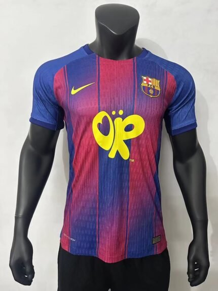 Player version 26-27 Barcelona Red Blue Soccer Jersey AAA