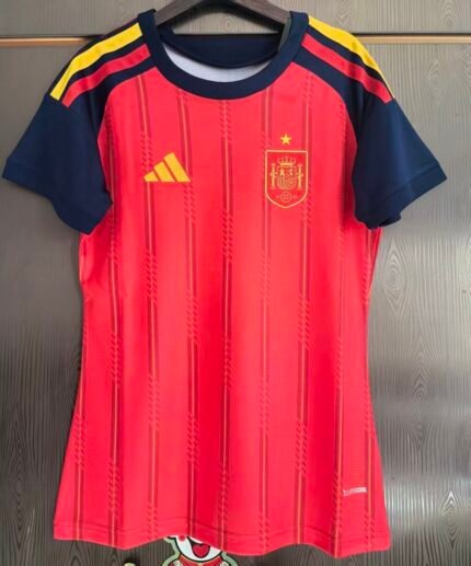 2026-27 Spain Home Red Women Soccer Jersey AAA