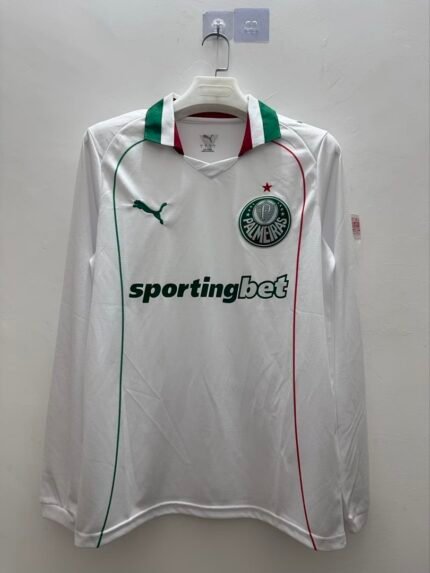2026-2027 Palmeiras Away White Long sleeves Soccer Jersey AAA